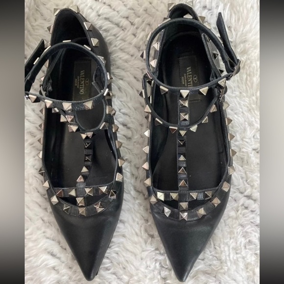 Valentino Rockstud flats - Picture 4 of 7